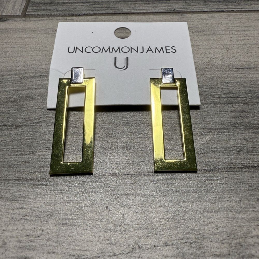 Uncommon James Gold Geometric Earrings